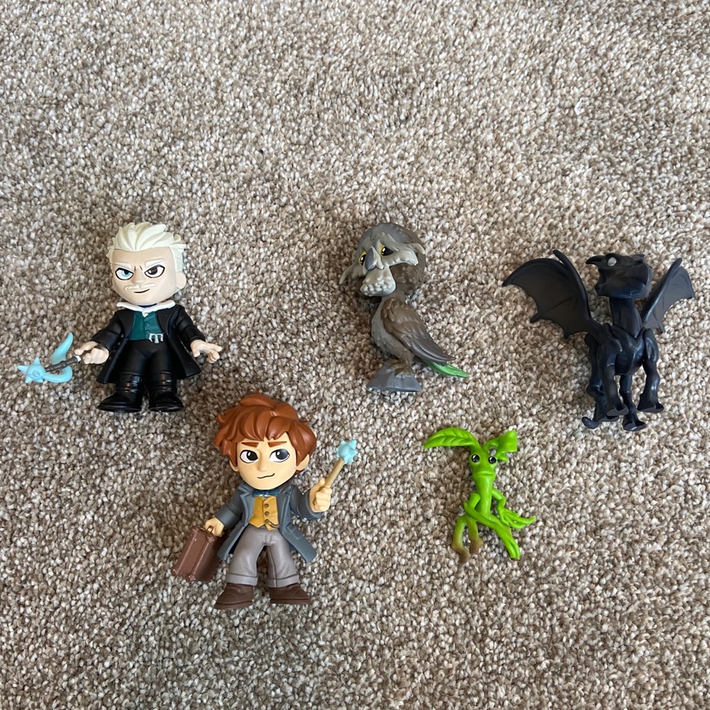 Fantastic beasts Harry Potter funko minis mystery